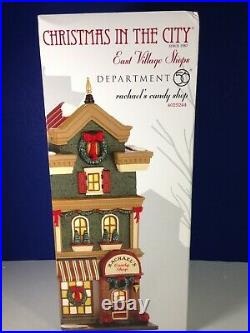 Dept 56 CIC Christmas in the City RACHAEL'S CANDY SHOP 4025244 Brand New! RARE
