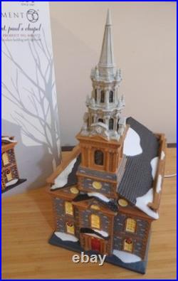 Dept 56 CIC Christmas in the City St. Paul's Chapel #4020173- MIB
