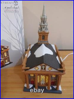 Dept 56 CIC Christmas in the City St. Paul's Chapel #4020173- MIB