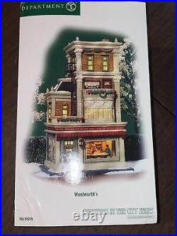 Dept 56 CIC Christmas in the City WOOLWORTH'S 56.59249 Brand New! RARE