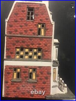 Dept 56 CIC Sutton Place Rowhouse Brownstones Christmas In The City Series