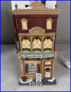 Dept 56 CUPCAKES BY BELLA Christmas in the City #4050912 with Box