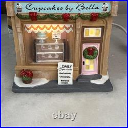 Dept 56 CUPCAKES BY BELLA Christmas in the City #4050912 with Box