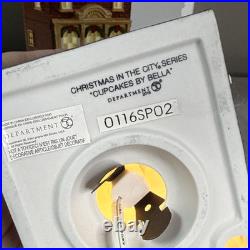 Dept 56 CUPCAKES BY BELLA Christmas in the City #4050912 with Box