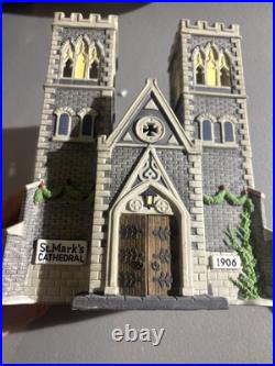 Dept 56 Cathedral Church of St Mark's 5549-2 LTD ED Christmas In The City Rare