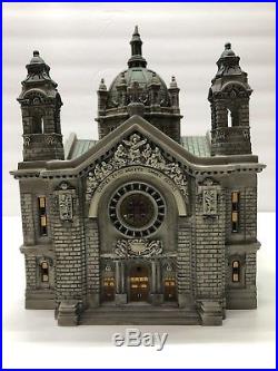 Dept 56 Cathedral Of St Paul Light Up 2001 Christmas In The City No Box Church
