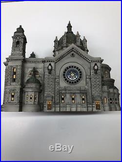 Dept 56 Cathedral Of St Paul Light Up 2001 Christmas In The City No Box Church