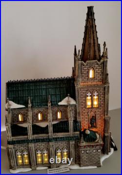 Dept 56 Cathedral of St. Nicholas Christmas in the City Signed Rare
