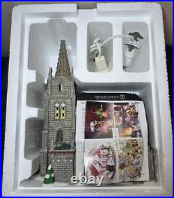 Dept 56 Cathedral of St. Nicholas Christmas in the City see description