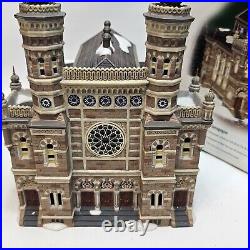 Dept 56 Central Synagogue 59204 Christmas In The City Snow Village Box
