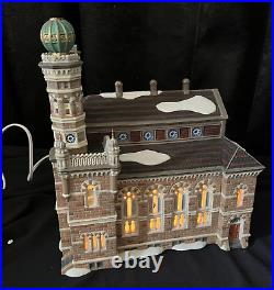 Dept 56 Central Synagogue #59204 Teaching the Torah #59403 Christmas in the City