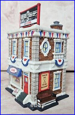 Dept 56 Chicago Cubs Souvenir Shop 59227 Retired Christmas In The City