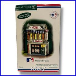 Dept 56 Chicago Cubs Tavern Christmas in the City Series 2004 NOS NIB RARE