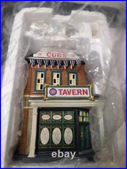 Dept 56 Chicago Cubs Tavern Christmas in the City Series 2004 NOS NIB RARE