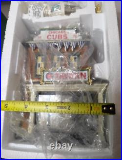 Dept 56 Chicago Cubs Tavern Christmas in the City Series 2004 NOS NIB RARE