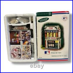 Dept 56 Chicago Cubs Tavern Christmas in the City Series 2004 NOS NIB RARE