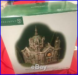 Dept 56 Christmas In City Cathedral Of St. Paul 58930 Historical Landmark