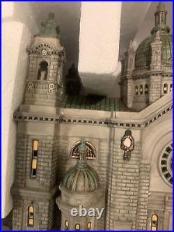 Dept 56 Christmas In City Rare- Cathedral Of St. Paul 58930 Retired 2005