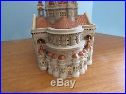 Dept. 56 Christmas In The City 2001 Cathedral Of Saint Paul Copper Dome Limited