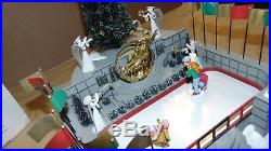 Dept. 56 Christmas In The City 52504 Animated Rockefeller Plaza In Original Box