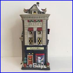 Dept. 56 Christmas In The City, 7 Piece Assortment 6 Buildings & 1 Accessory