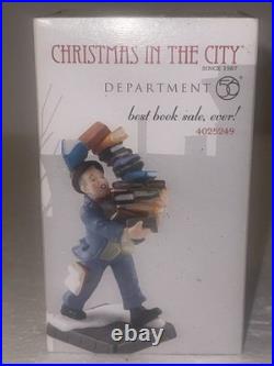 Dept 56 Christmas In The City Accessory Best Book Seller Ever #4025249 Brand New