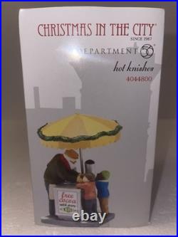 Dept 56 Christmas In The City Accessory Hot Knishes #4044800 Brand New