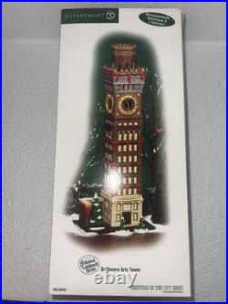 Dept 56 Christmas In The City Baltimore Arts Tower #59246 Brand New