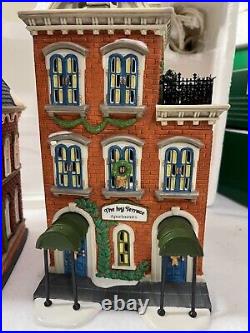 Dept 56 Christmas In The City (Box #6). 4 Buildings See description