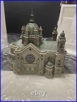 Dept 56 Christmas In The City, CATHEDRAL OF ST. PAUL (Patina Dome Edition)