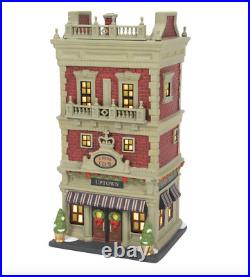 Dept 56 Christmas In The City CIC Uptown Chess Club New 2022 6009754