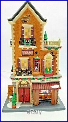 Dept 56- Christmas In The City- Caffe Tazio- #59253 Complete EUC