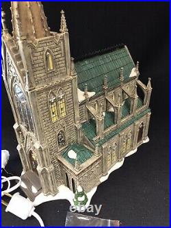 Dept 56 Christmas In The City Cathedral Of St Nicholas SIGNED 2379/3500 Spec Ed