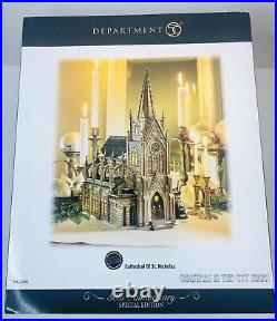 Dept 56 Christmas In The City Cathedral of St. Nicholas 2005 30th Anniversary
