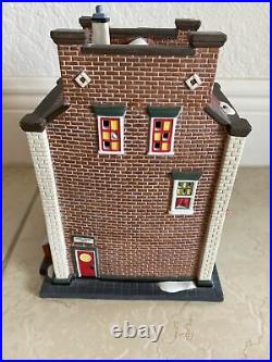 Dept 56 Christmas In The City Coca-Cola Soda Fountain Light Up House