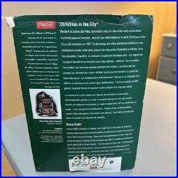 Dept 56 Christmas In The City Coca Cola Soda Fountain New