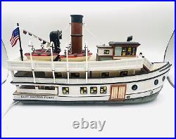 Dept 56 Christmas In The City East Harbor Ferry (Full Set Of 3) With Box