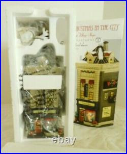 Dept 56 Christmas In The City East Village OXFORD SHOES New 4030343