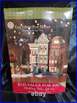 Dept 56 Christmas In The City East Village Row House #56.59266 Dept 56 Christmas In The City East Village Row House #56.59266