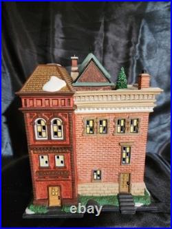 Dept 56 Christmas In The City East Village Row House #56.59266 Dept 56 Christmas In The City East Village Row House #56.59266