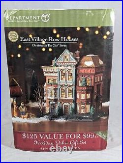 Dept 56 Christmas In The City East Village Row House # 59266