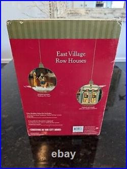 Dept 56 Christmas In The City East Village Row House # 59266 MINT CONDITION