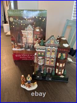 Dept 56 Christmas In The City East Village Row House In Box 59266