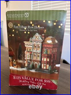 Dept 56 Christmas In The City East Village Row House In Box 59266