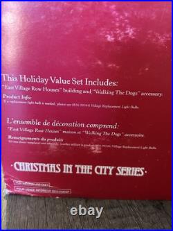 Dept 56 Christmas In The City East Village Row House In Box 59266