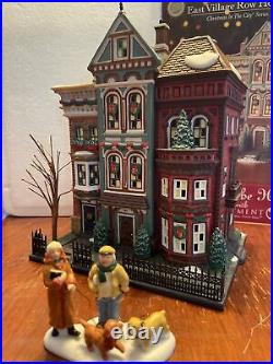 Dept 56 Christmas In The City East Village Row House Mint In Box 59266