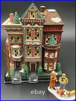 Dept 56 Christmas In The City East Village Row House Mint In Box 59266