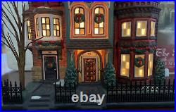Dept 56 Christmas In The City East Village Row House Mint In Box 59266