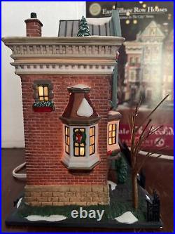 Dept 56 Christmas In The City East Village Row House Mint In Box 59266