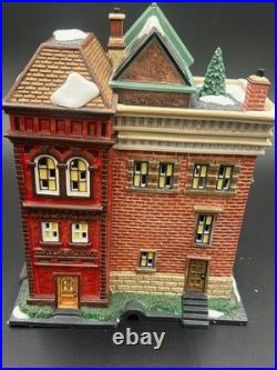 Dept 56 Christmas In The City East Village Row House Mint In Box 59266